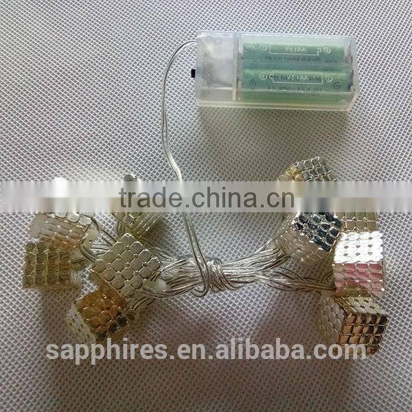 10L 3V led lights christmas decoration -cube lights
