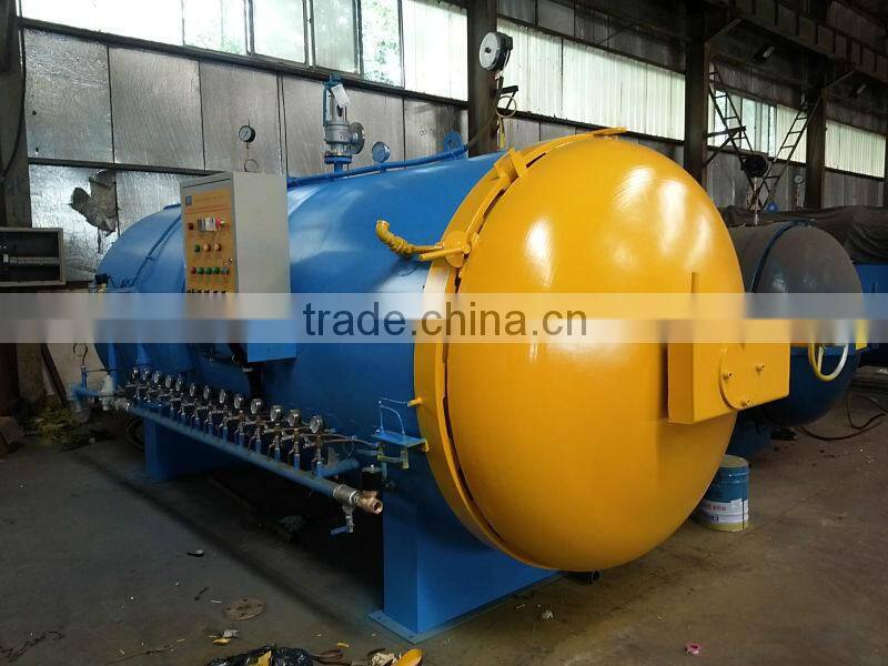 Electrical tyre electric autoclave With ASME Certification