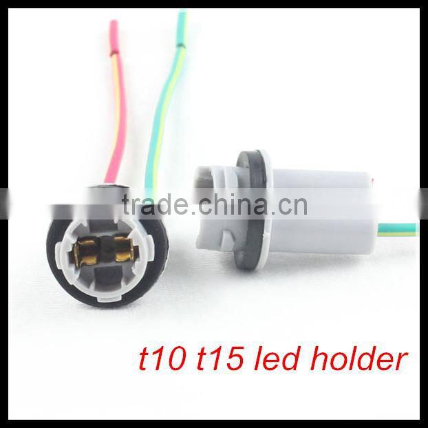 led socket adapter t10 led bulb holder Socket Extension Wire