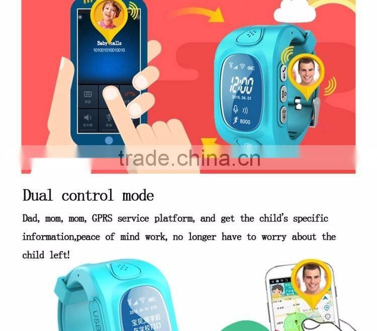 Top Selling smart watch Y3 Kids GPS Watch for SOS emergency call