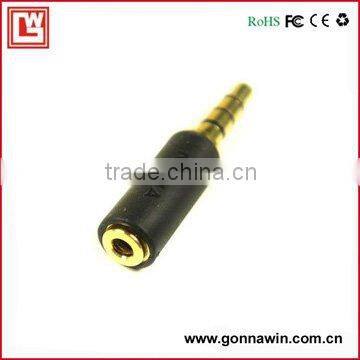 3.5mm Male to 2.5 Female Audio Adapter/Mobile phone audio adapter