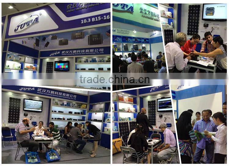 JUTA MPPT 20A 12V 24V switch for solar power systerm Solar charge controller