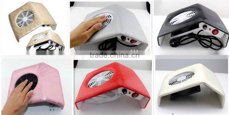 New Nail Art Dust Suction Collector Manicure 110/ 220V Machine, 2 Color Choose