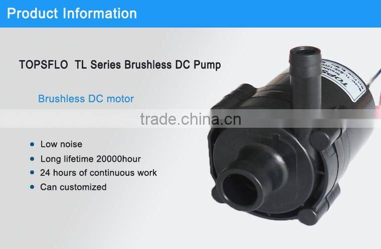 12V 24V dc brushless silent water pump car water pump air conditioning