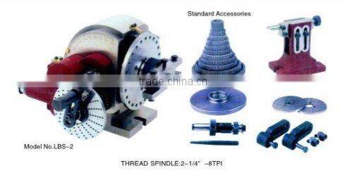 Universal dividing head, dividing head, universal indexing head