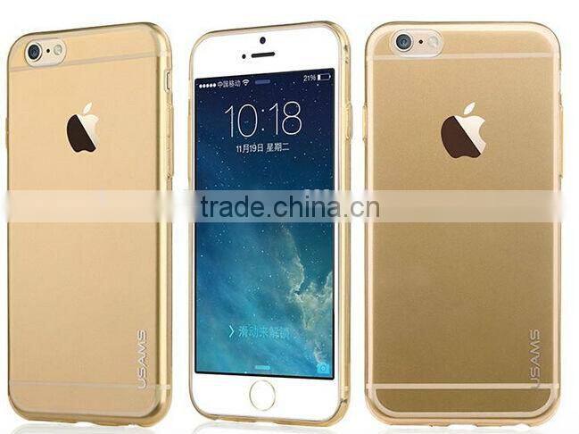 for iphone 6 soft ultrathin TPU clear transparent case cover