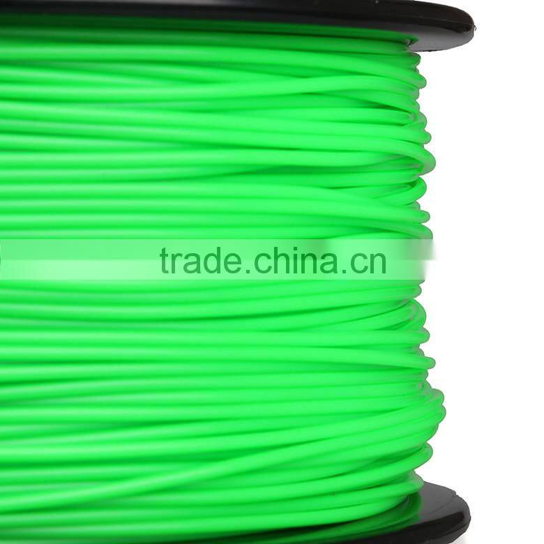 3D sublimation printer Material Filament ABS 1.75mm/3.0mm 1kg for 3D printer Green