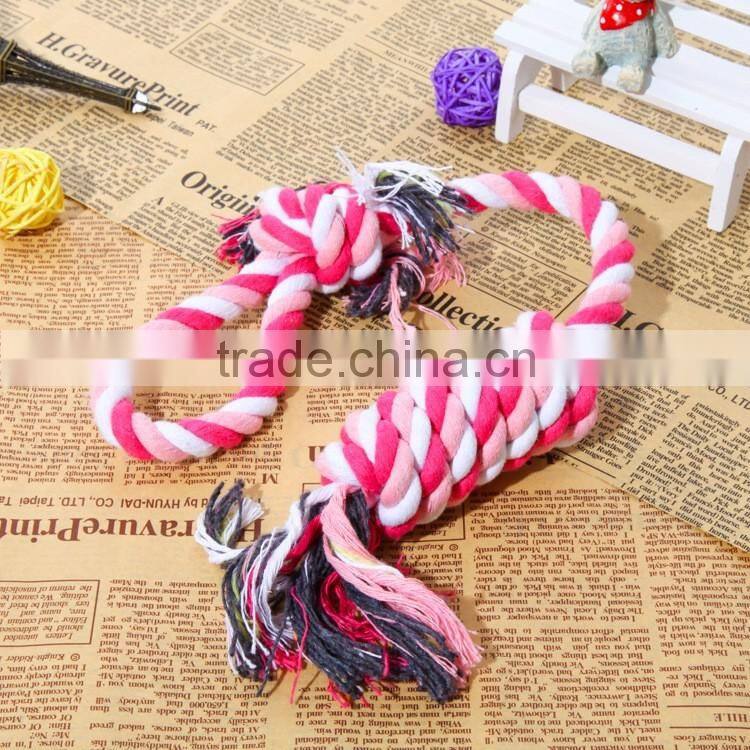 3 Cotton Rope Chew Toy Knot Rope Dog Tug Toys for dog chew toys