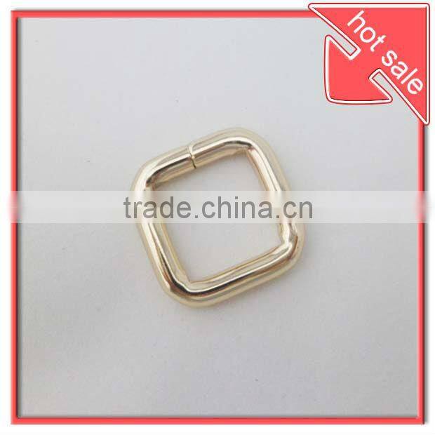 iron square bag ring,square buckle,bag accessory