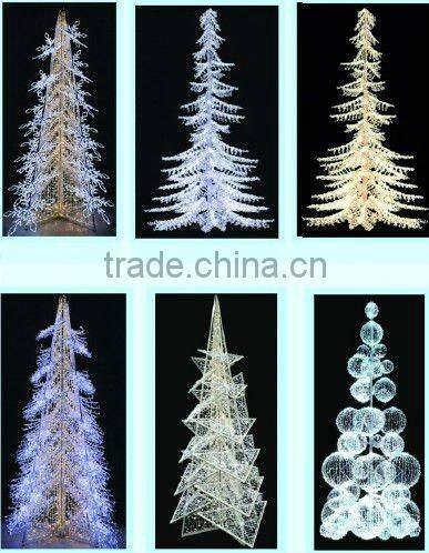 outdoor hoilday lighting led christmas tree with 24v