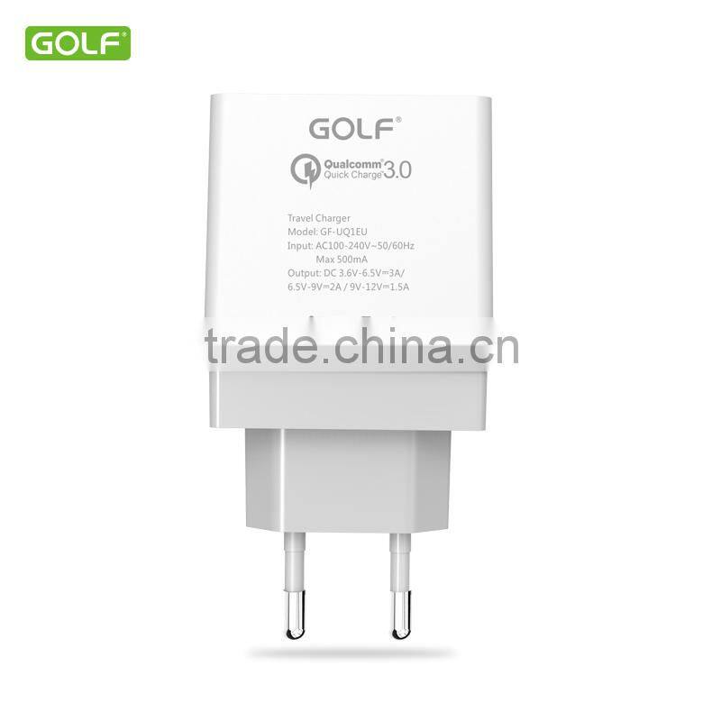 UL and Qualcomm approved QC3.0 18W wall charger adapter