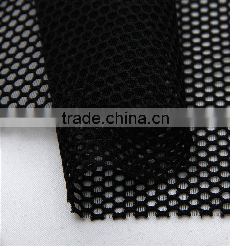 Hexagonal mesh folder cloth for clothing