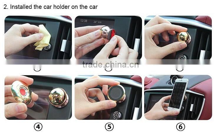 2016 new design car holder for cellphone with Adsorption capacity