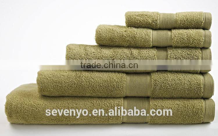 100% pakistan cotton bath towel set China suppliers
