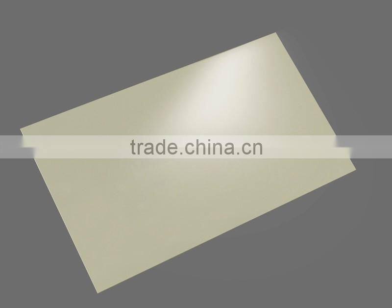 Ivory color acrylic sheet/PETG sheet for door panel /furniture door