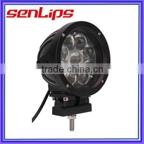 Hot-Sell 45W Circular Spot beam LED work light for all vehicles white black optional