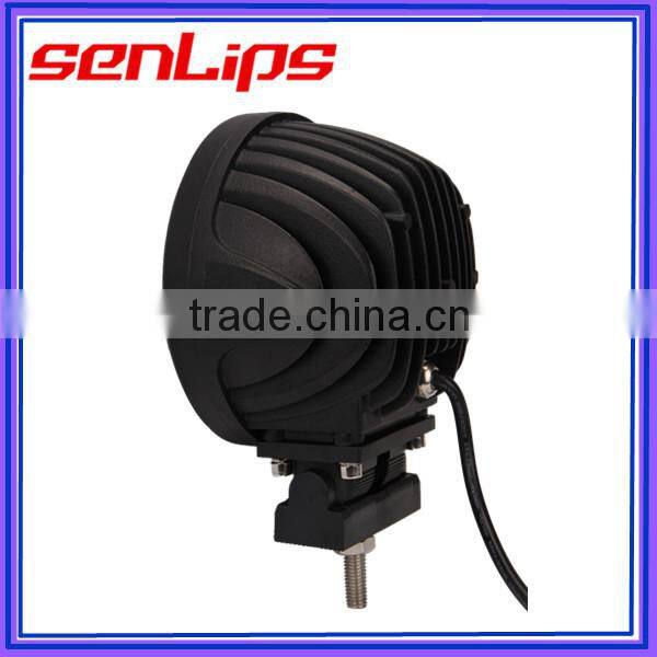 Hot-Sell 45W Circular Spot beam LED work light for all vehicles white black optional