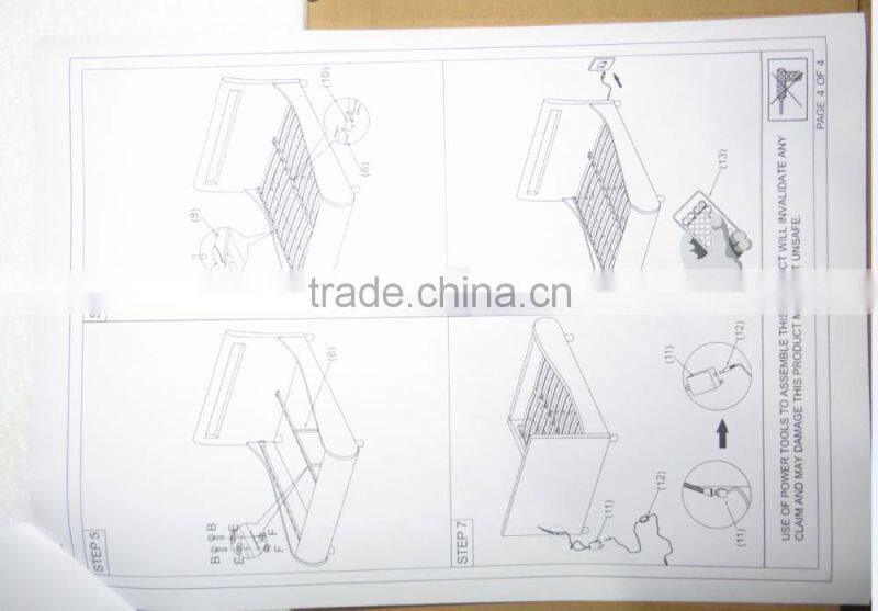 Modern pu leather bed double leather bed new design