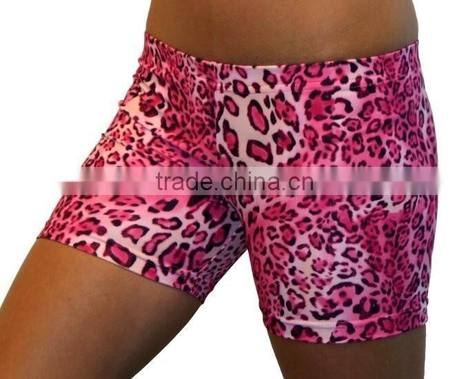 Womens yoga shorts, fitness wear for women with sublimation running shorts