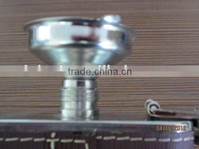 mini stainless steel metal filling funnels for hip flask