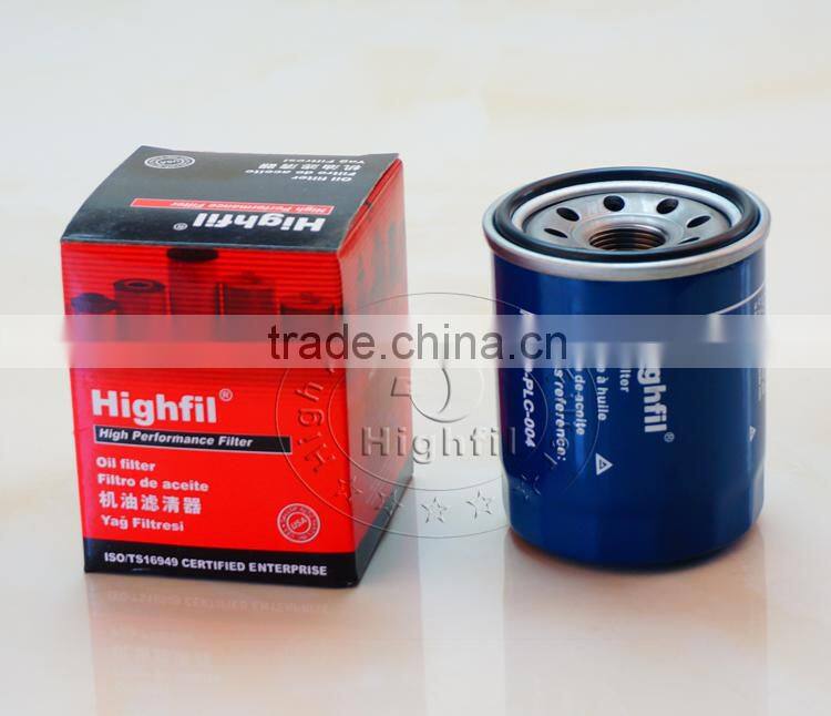Hot Sale car Oil filter 15400-PLC-004 for FIAT MAZDA OPEL MITSUBISHI factory