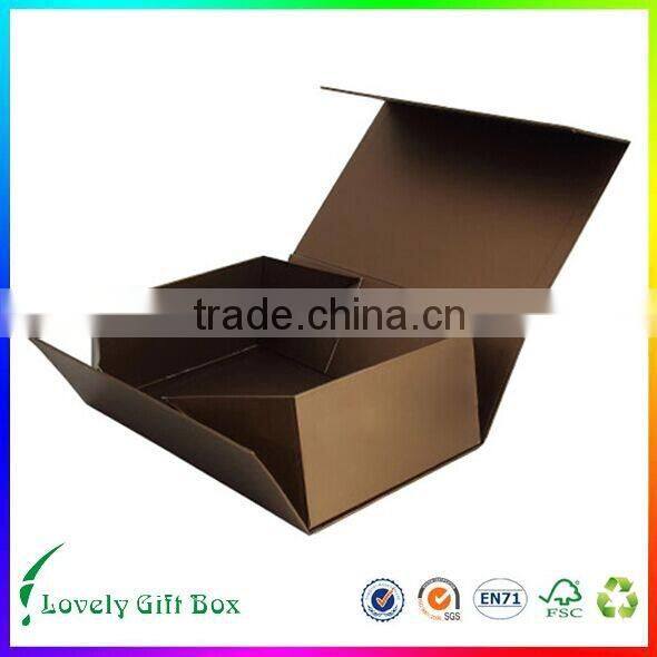 Cheap Paper Folding Cardboard Magnetic Chocolate Box, with tray, chocolate paper