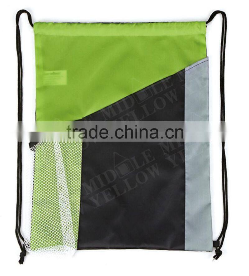 2016 xiamen cheap promotional drawstring bags large fabric drawstring gym bag
