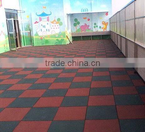 Qingdao 7king high density sound absorption eva puzzle rubber running track paver mat