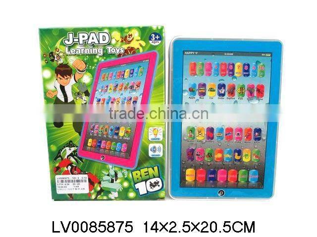 2014 New kids Touch Y-PAD Learning Machine toy with light