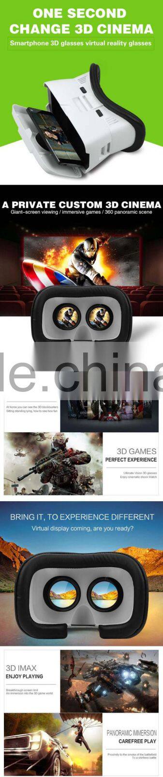 2016 Trending Products Virtual Reality 3D Glasses and 3D Movies VR Box for 4.0"- 6.0" Smart Phone