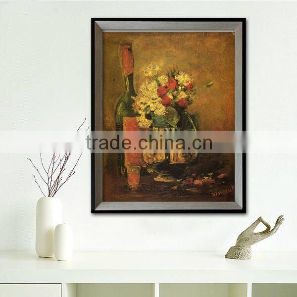 Vase with Carnations and Bottle oil painting by Van Gogh