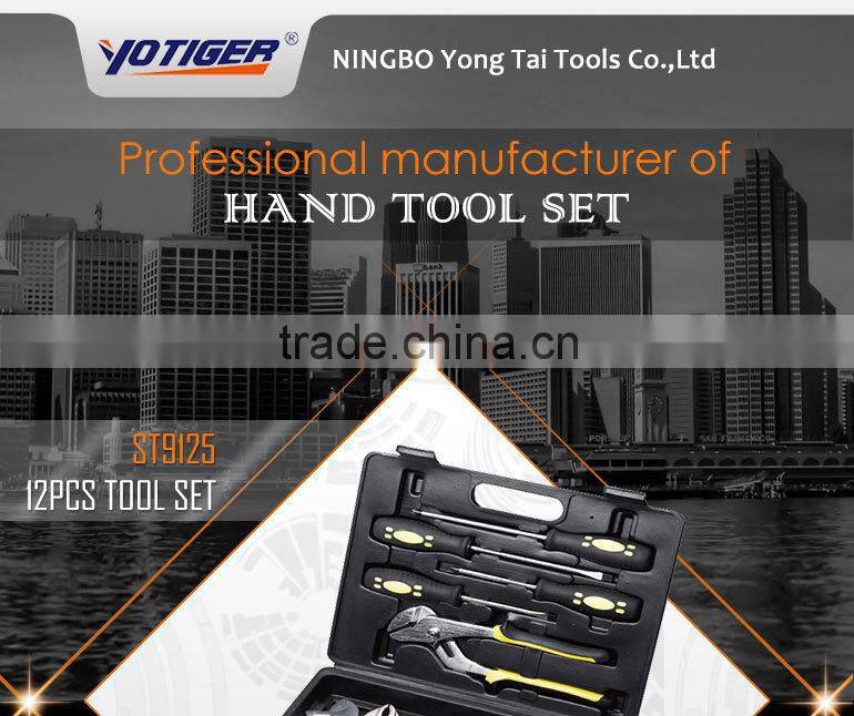 12Pcs Pliers&Screwdrivers Combined Hardware Tools Set