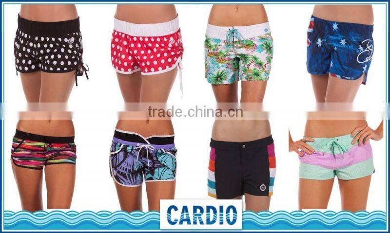 Mystery Pink girls stretch wavefarer stone boardshorts