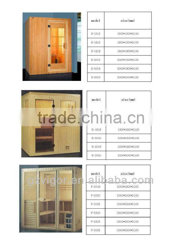 massage sauna rooms,sauna room with sauna heater