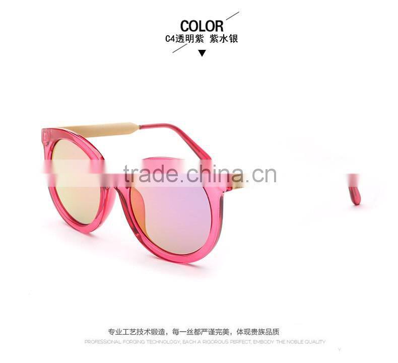 Wholesale Fashion Women's retro round sunglasses