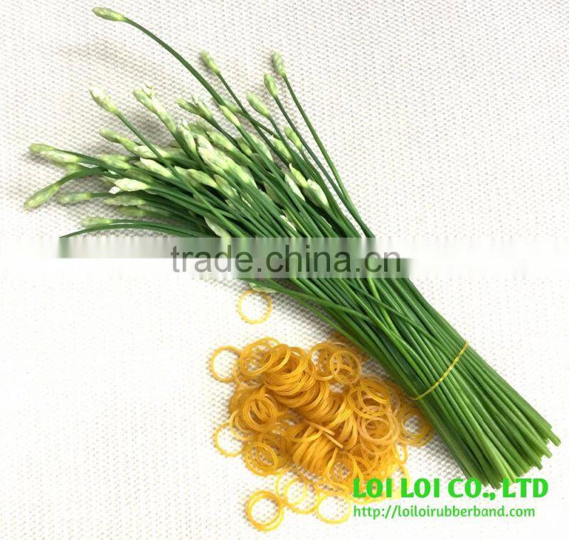Durable Latex Rubber Band for Stationery, Household and Agricultural from Flexible Gold Supplier