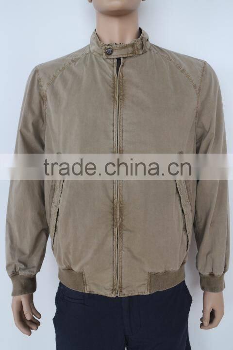 2014 spring fashion khaki man jacket