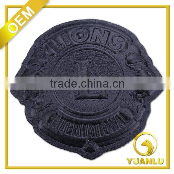 Custom clothing leather label jeans leather patch label