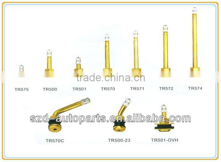 Clamp-in Tubeless Tire Valves(TR575,TR500,TR501,TR570,TR571,TR572,TR574,TR570C,TR500-23,TR501-OVH)