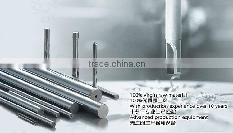 Professional micro grain k20 tungsten carbide solid rods for end mill cutter with CE certificate