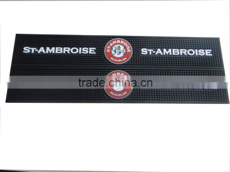 3D Spill-stop soft pvc Bar Mats