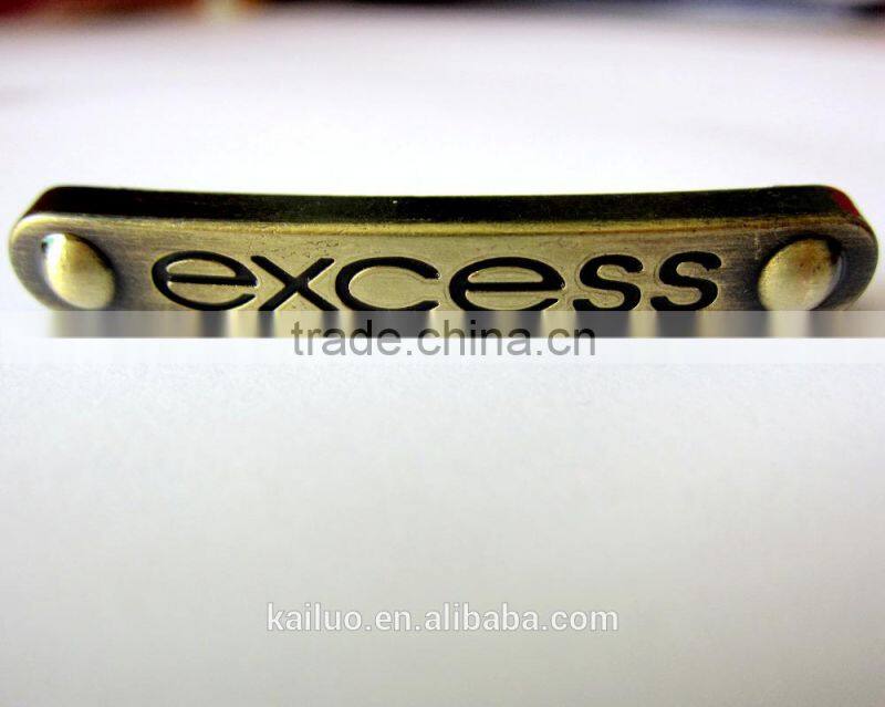 Fashion metal label in 2016