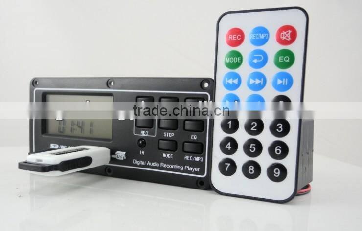 Voice recorder digital voice recording module with lcd and bluetooth