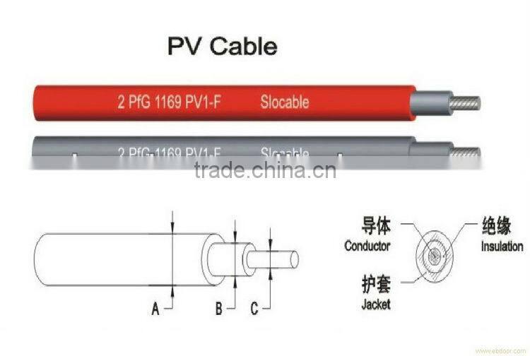 TUV PV1-F Solar PV Cable