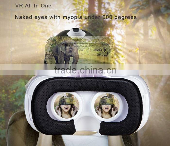 supplier wireless video glasses 64GB TF Card vr goggle 3d video glasses