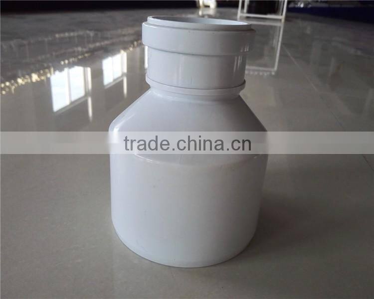1 cavity PVC pipe belling fitting mould reducer
