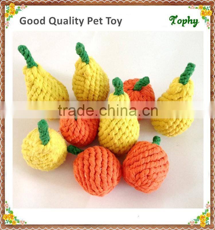 Braided dog toy rope
