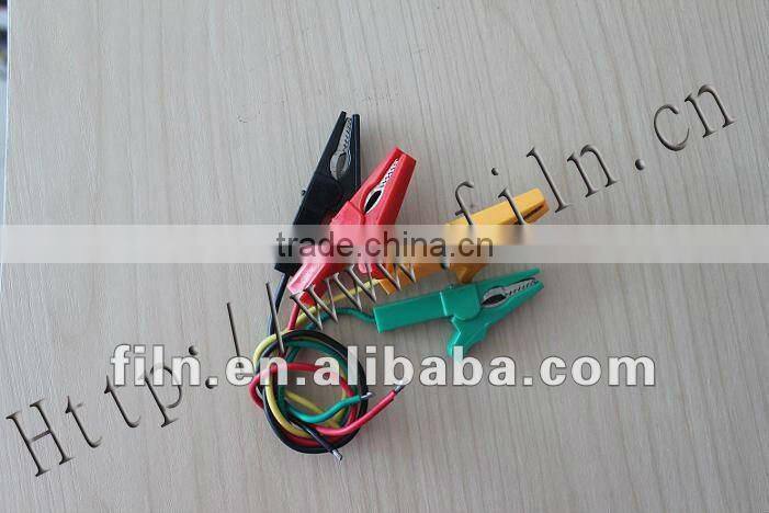 75mm battery copper test clip crocodile clip
