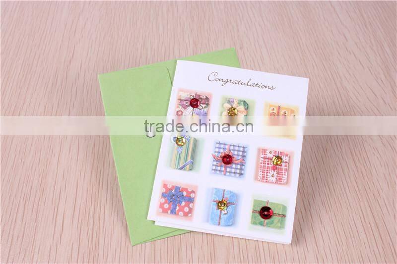 new design paper greeting card folder