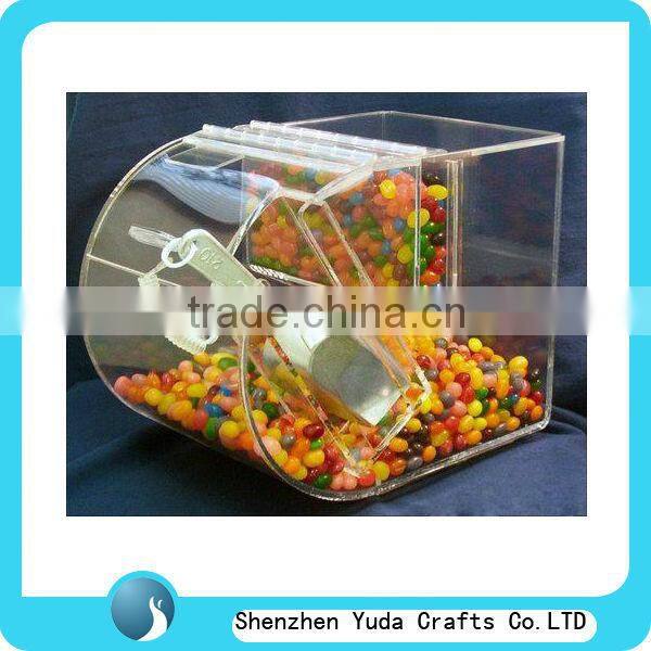 acrylic candy box,candy bins wholesale, laser cut favor boxes